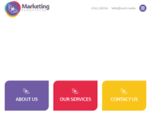 Tablet Screenshot of marketingshropshire.com
